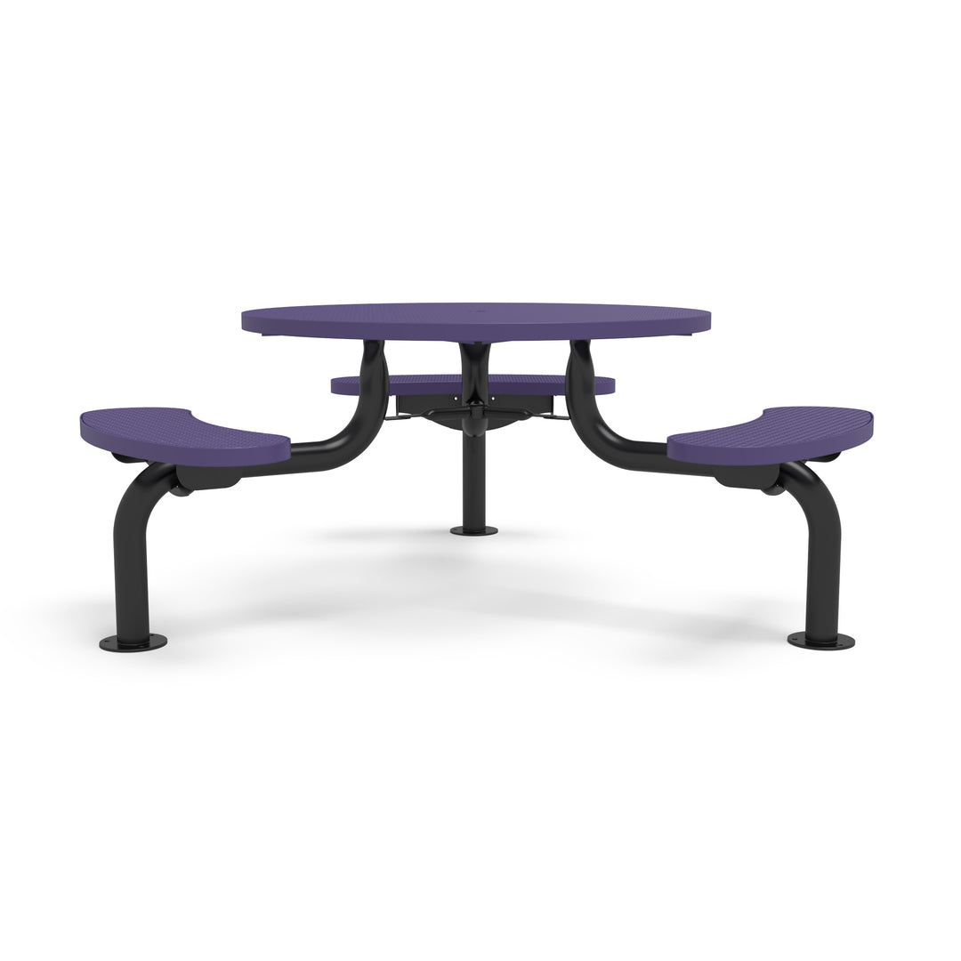 Spyder Round Diamond 3 Seat Picnic Table