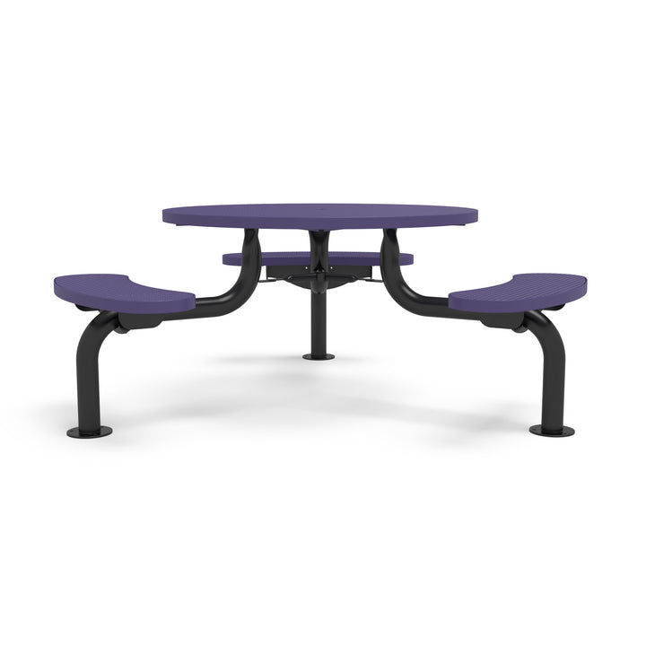 Spyder Round Diamond 3 Seat Picnic Table