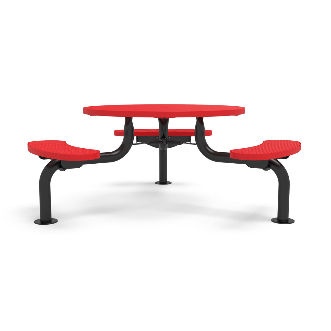 Spyder Round Diamond 3 Seat Picnic Table