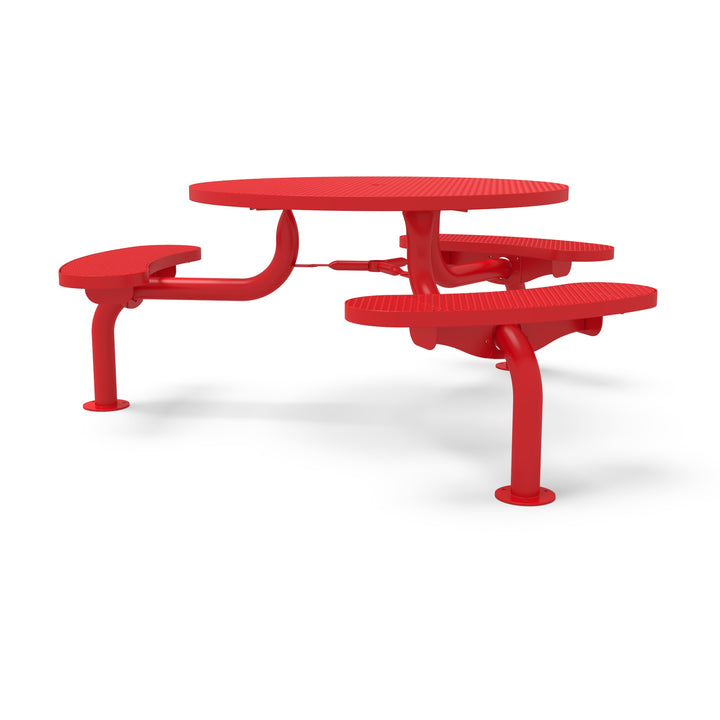 Spyder Round Diamond 3 Seat Picnic Table