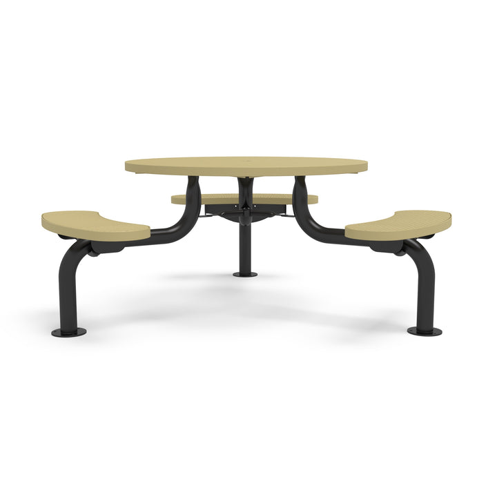 Spyder Round Diamond 3 Seat Picnic Table