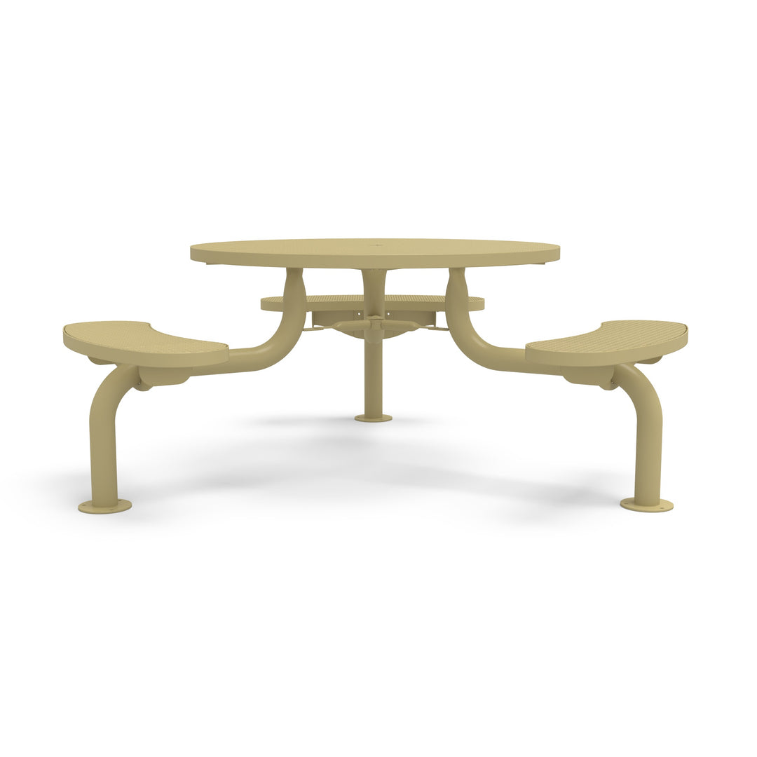 Spyder Round Diamond 3 Seat Picnic Table