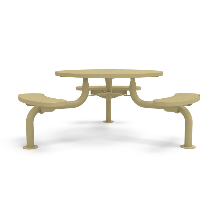 Spyder Round Diamond 3 Seat Picnic Table