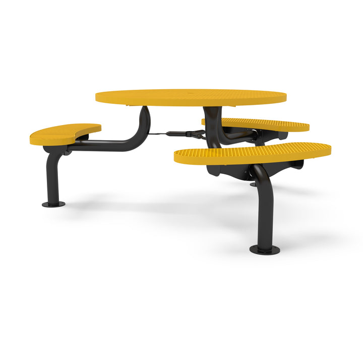 Spyder Round Diamond 3 Seat Picnic Table