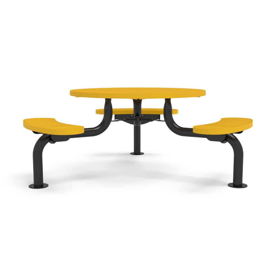 Spyder Round Diamond 3 Seat Picnic Table