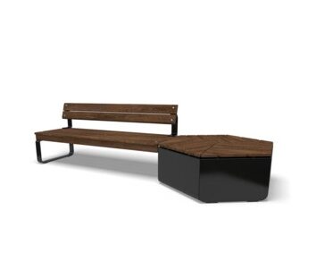 Liberty Bench with Hexagon Platform