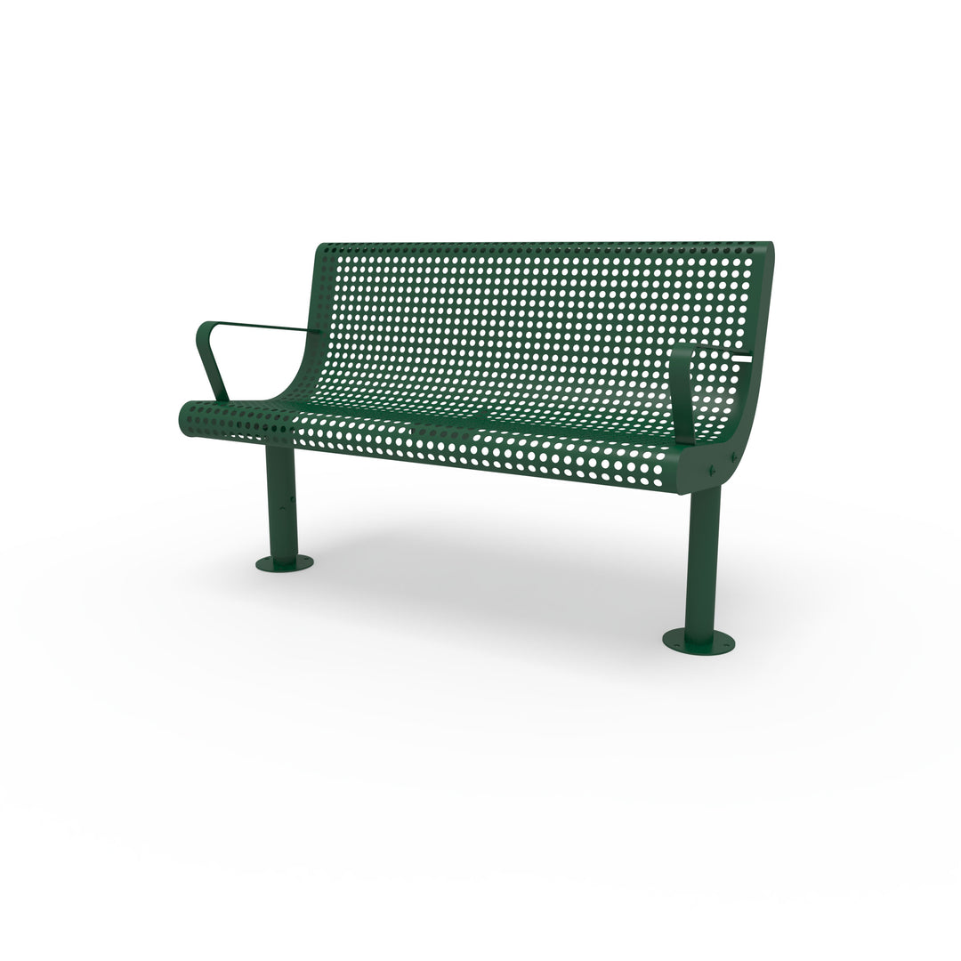 Mounted Transit Bench