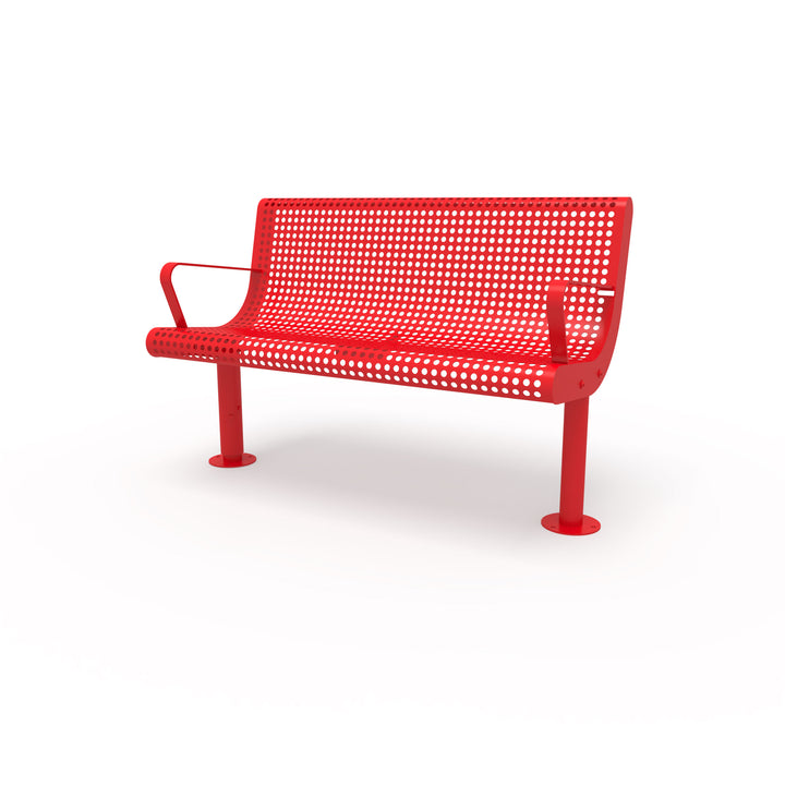 Mounted Transit Bench