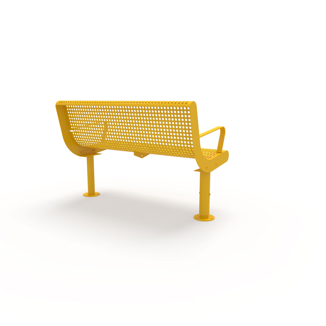 Mounted Transit Bench