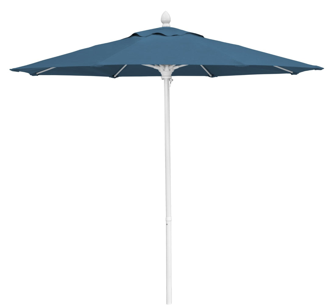 9' | 9' Push Up Market Umbrella | Weather Resistant & Durable | Pacific Blue