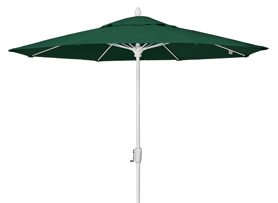 9' | 9' Crank Lift Market Umbrella | Weather Resistant & Durable | Classic Royal Blue