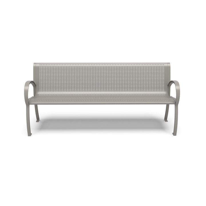 Winchester Square Perforated Bench