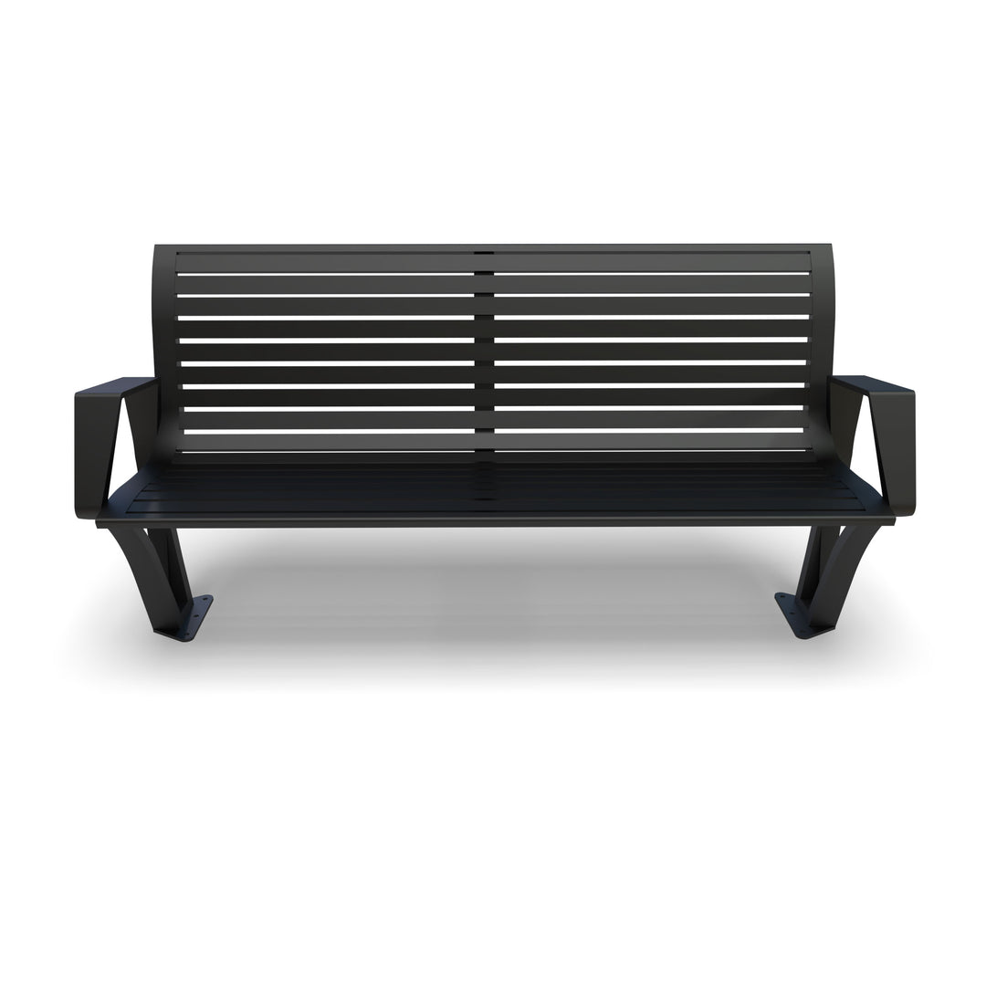 Mounted Woodridge Outdoor Bench