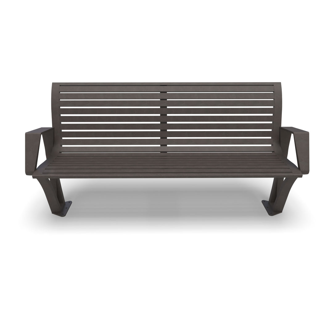 Mounted Woodridge Outdoor Bench