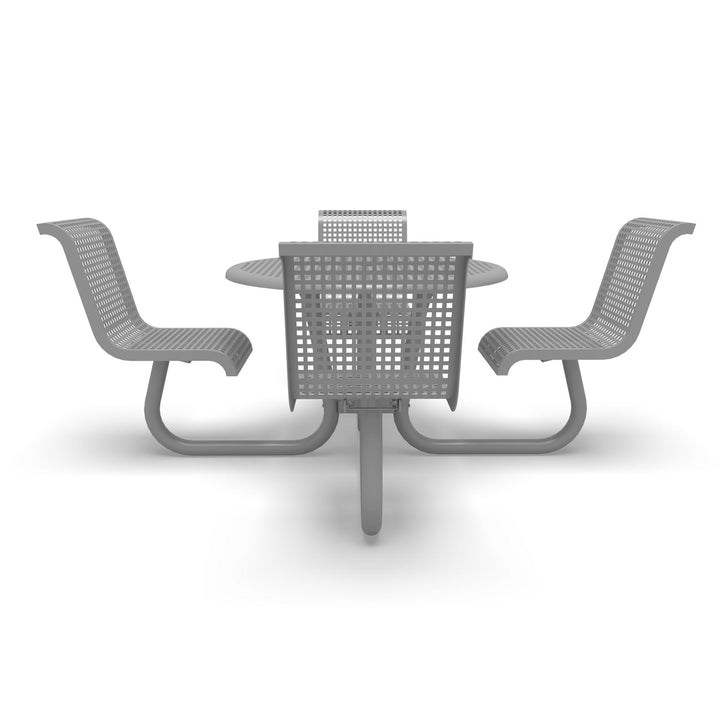 Portable Camino Perforated Round Table
