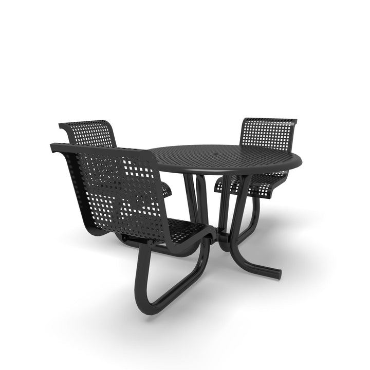 Camino Perforated Round ADA Table