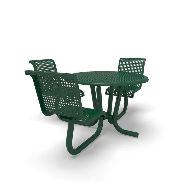 Camino Perforated Round ADA Table