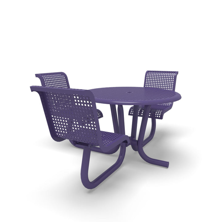 Camino Perforated Round ADA Table