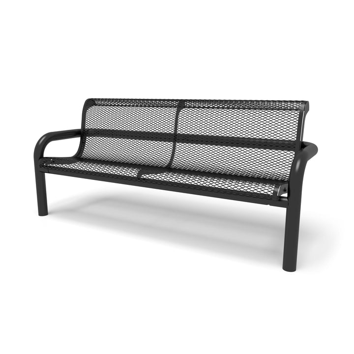 Contemporary Diamond Inground Bench