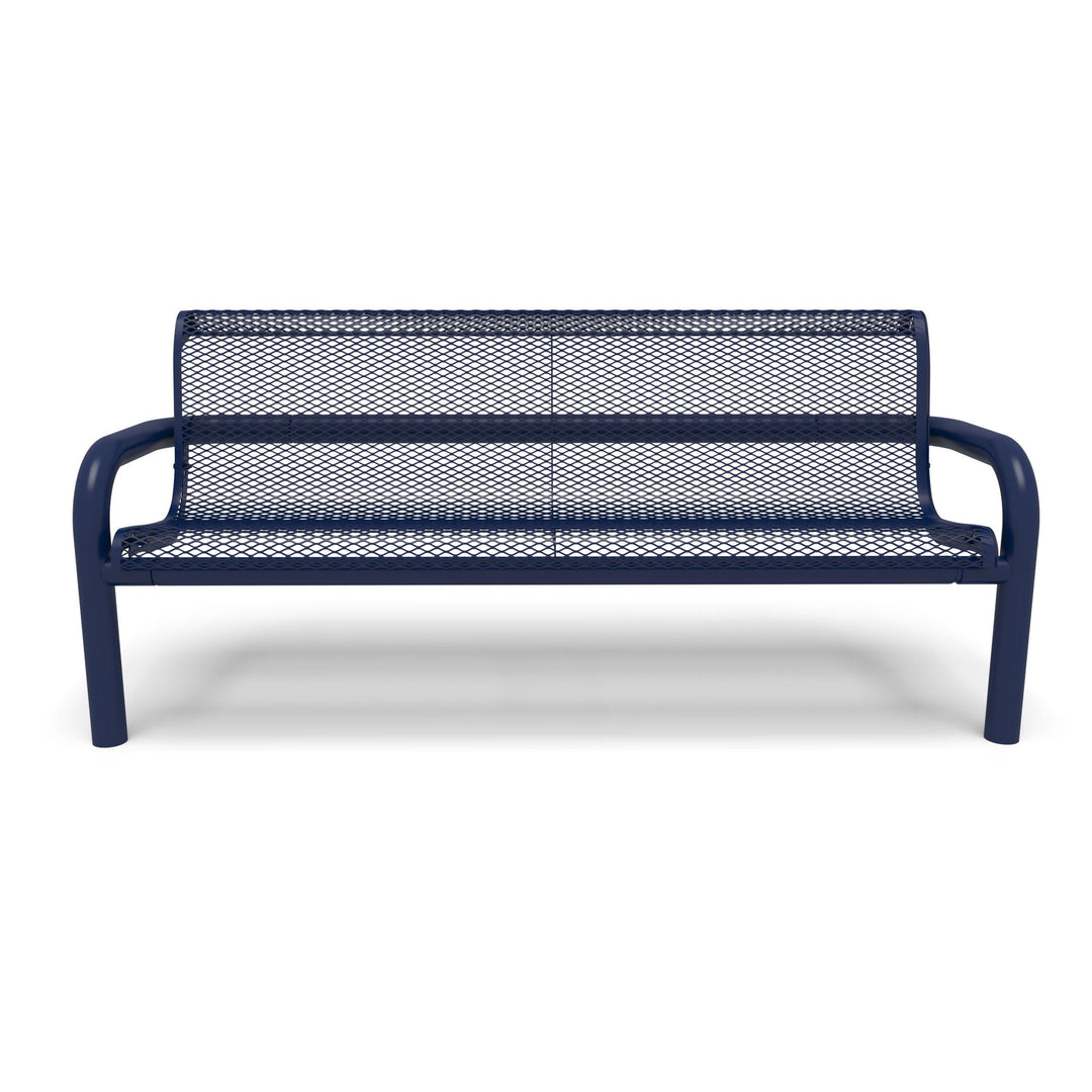 Contemporary Diamond Inground Bench