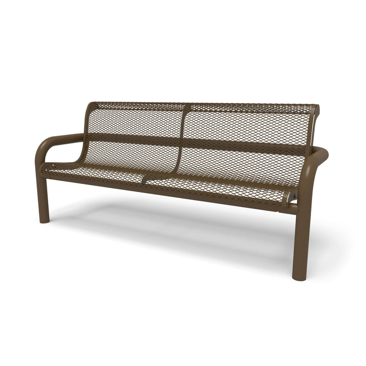 Contemporary Diamond Inground Bench