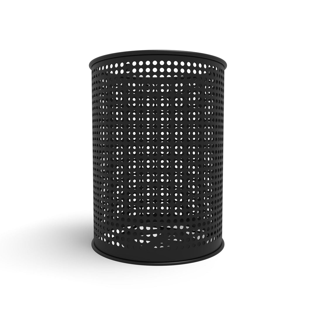 55 Gallon Perforated Outdoor Trash Receptacle