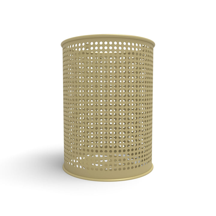 55 Gallon Perforated Outdoor Trash Receptacle