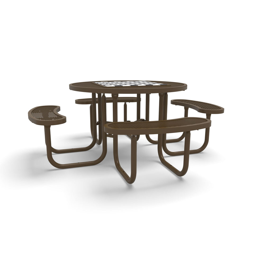 Signature Round Diamond Game Table