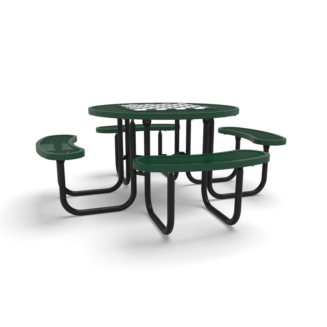 Signature Round Diamond Game Table