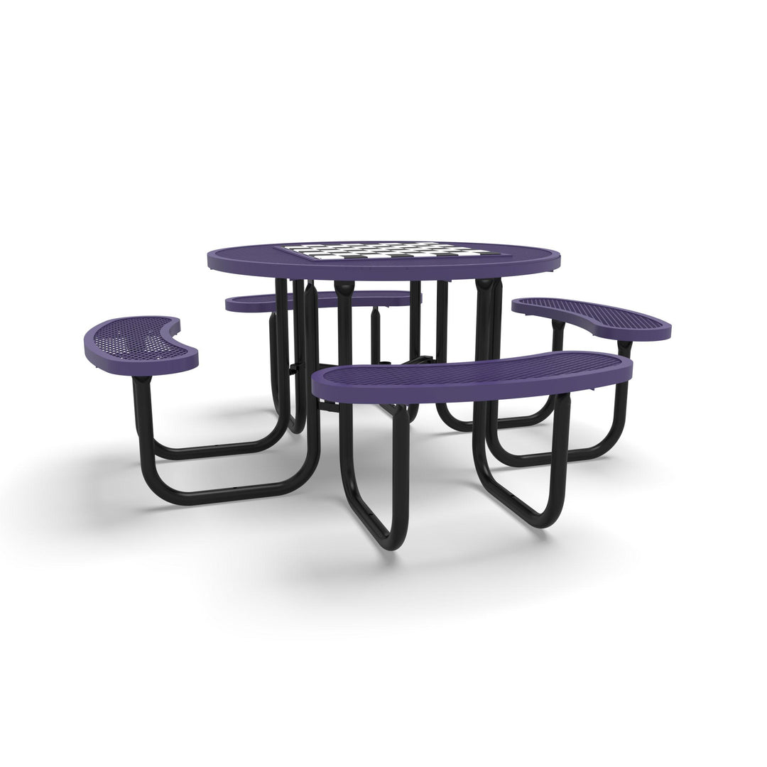 Signature Round Diamond Game Table