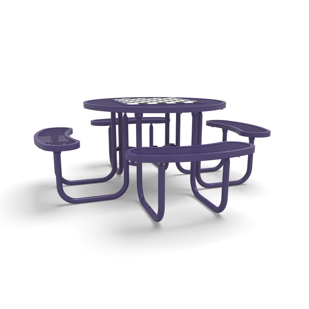 Signature Round Diamond Game Table