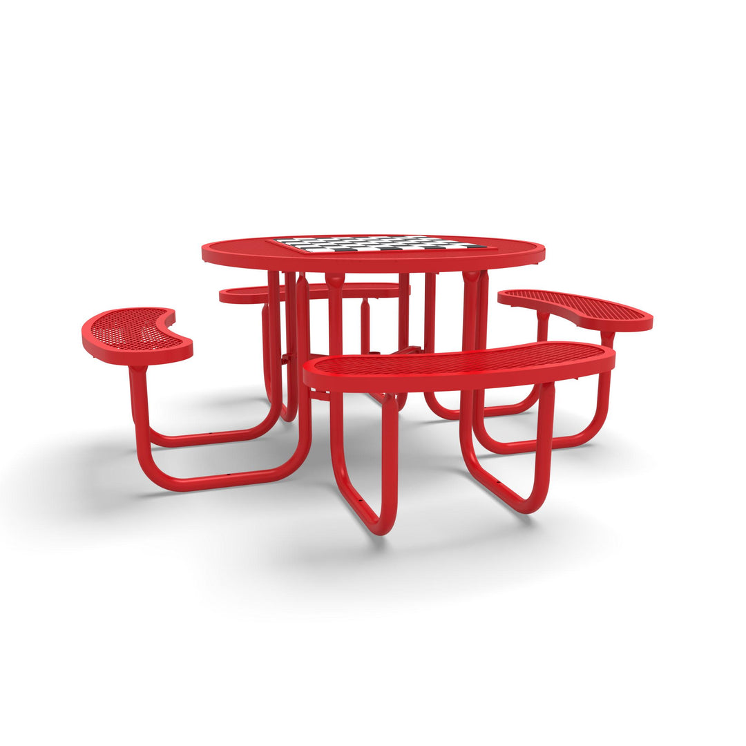 Signature Round Diamond Game Table
