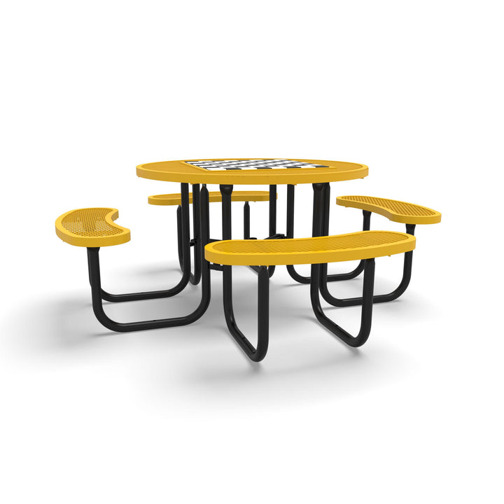 Signature Round Diamond Game Table