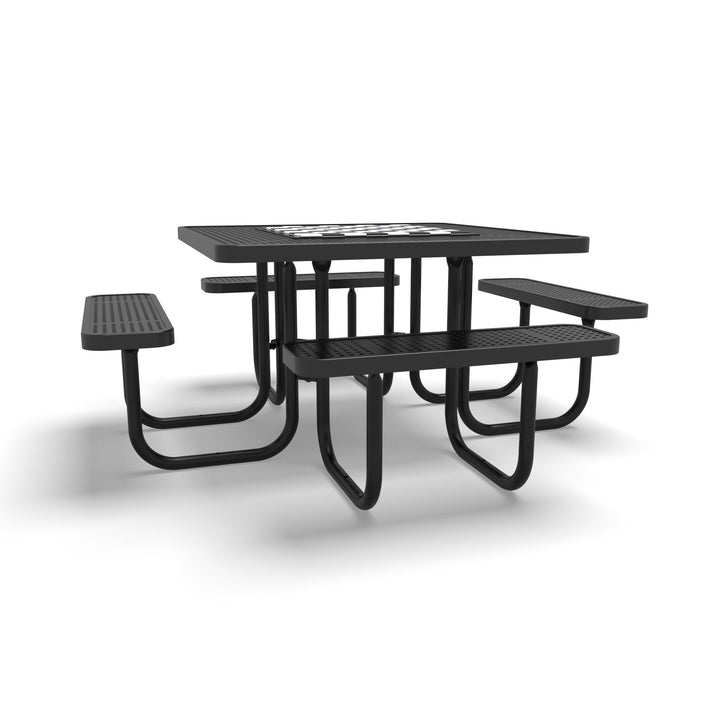 Signature Square Perforated Game Table