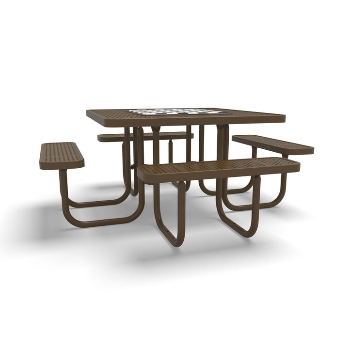 Signature Square Perforated Game Table