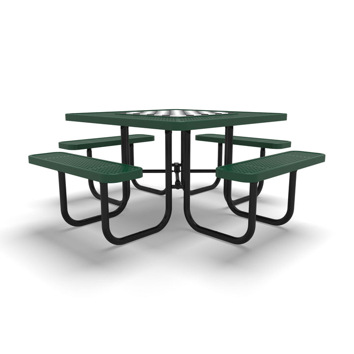 Signature Square Perforated Game Table
