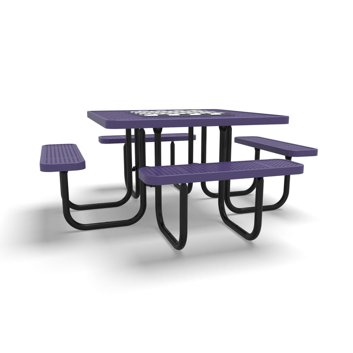 Signature Square Perforated Game Table