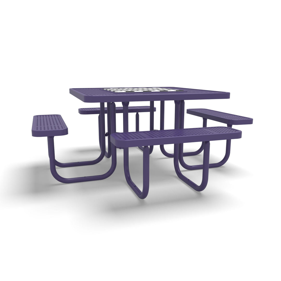 Signature Square Perforated Game Table