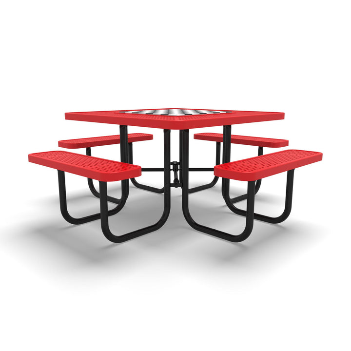 Signature Square Perforated Game Table