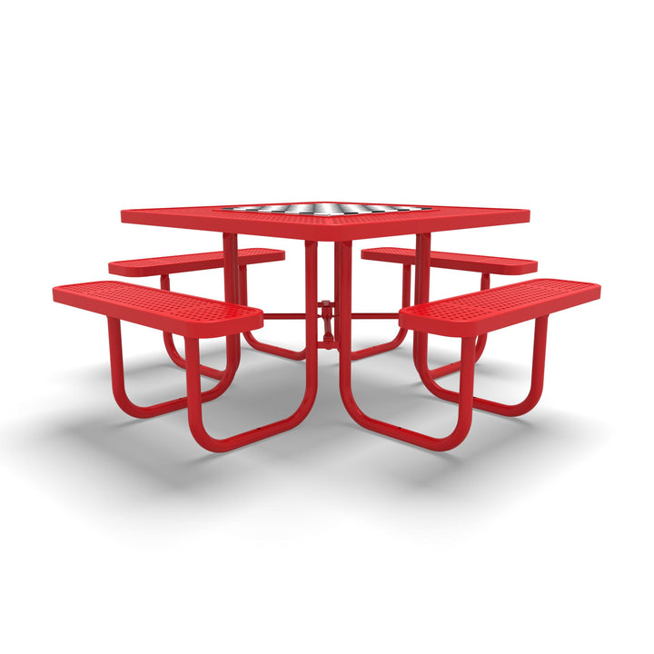 Signature Square Perforated Game Table