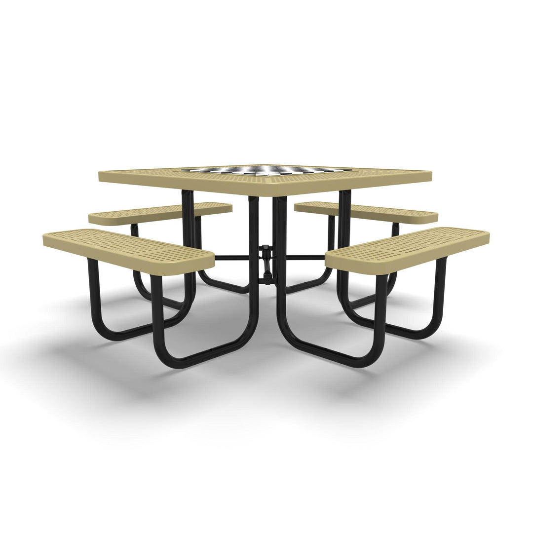 Signature Square Perforated Game Table