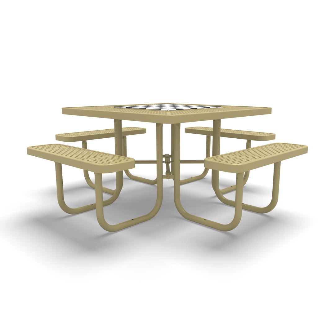 Signature Square Perforated Game Table