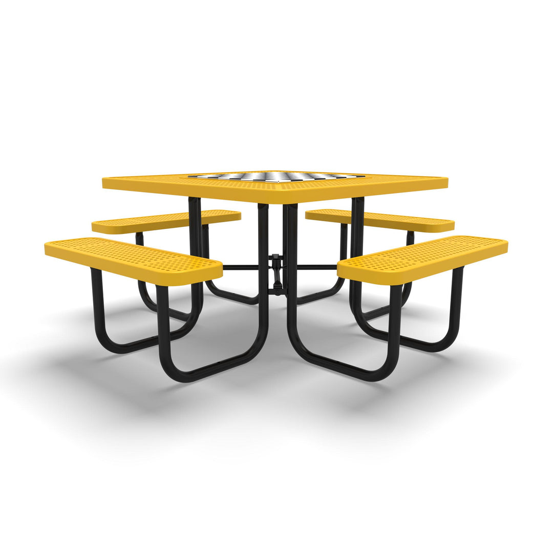 Signature Square Perforated Game Table