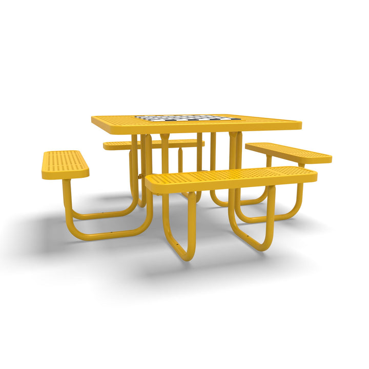 Signature Square Perforated Game Table