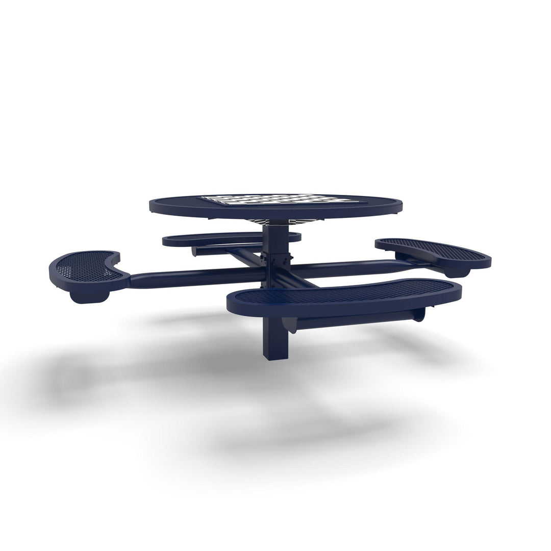 Inground Signature Round Diamond Game Table