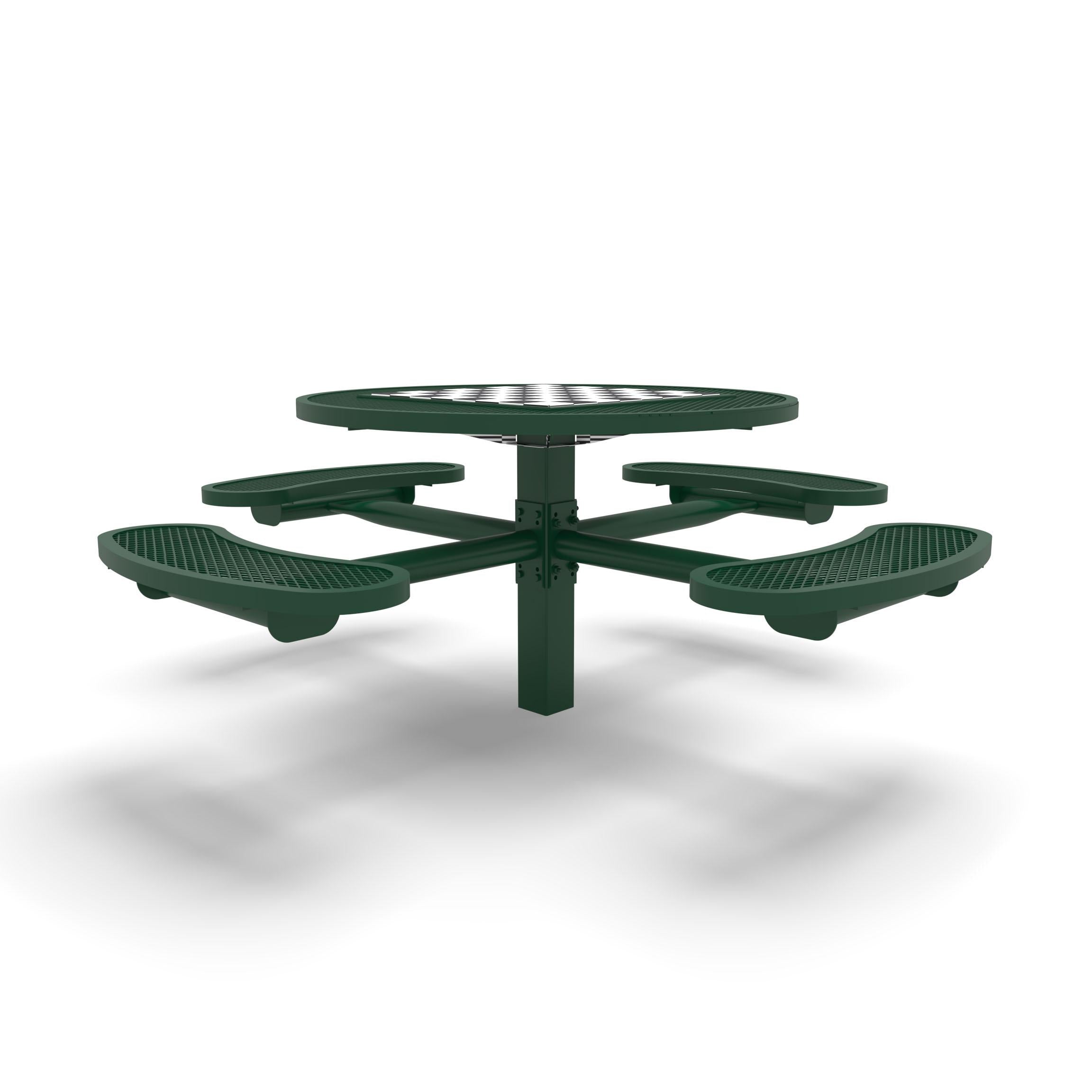 Inground Signature Round Diamond Game Table