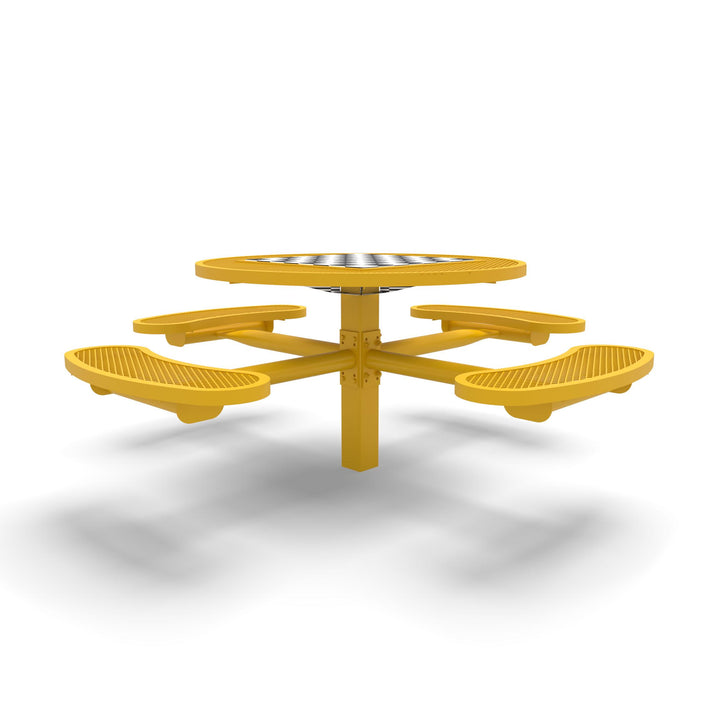 Inground Signature Round Diamond Game Table