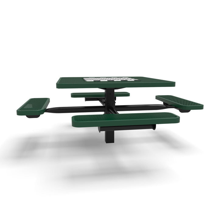Inground Signature Square Diamond Game Table