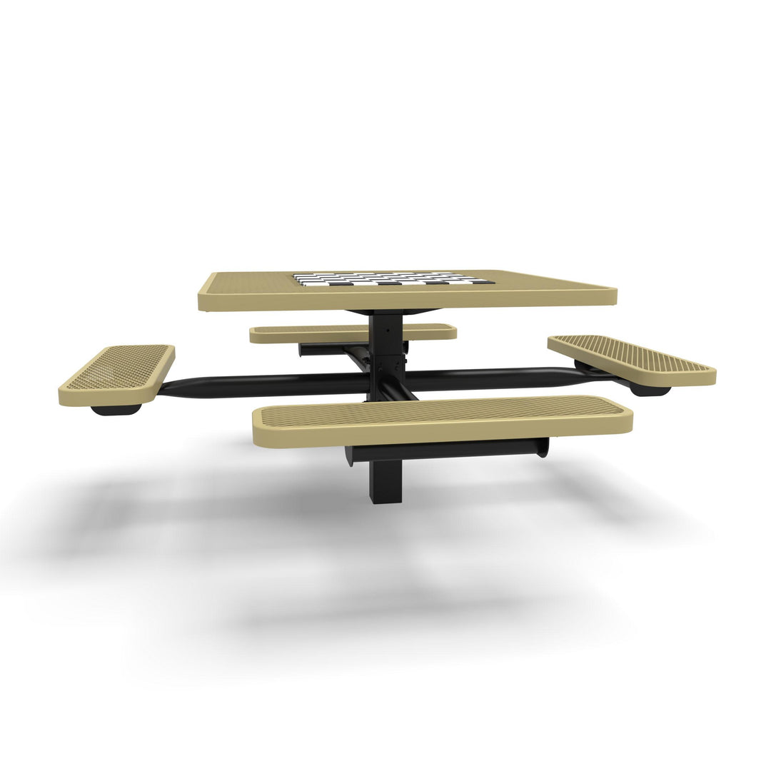 Inground Signature Square Diamond Game Table