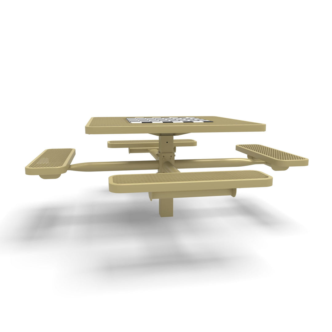 Inground Signature Square Diamond Game Table